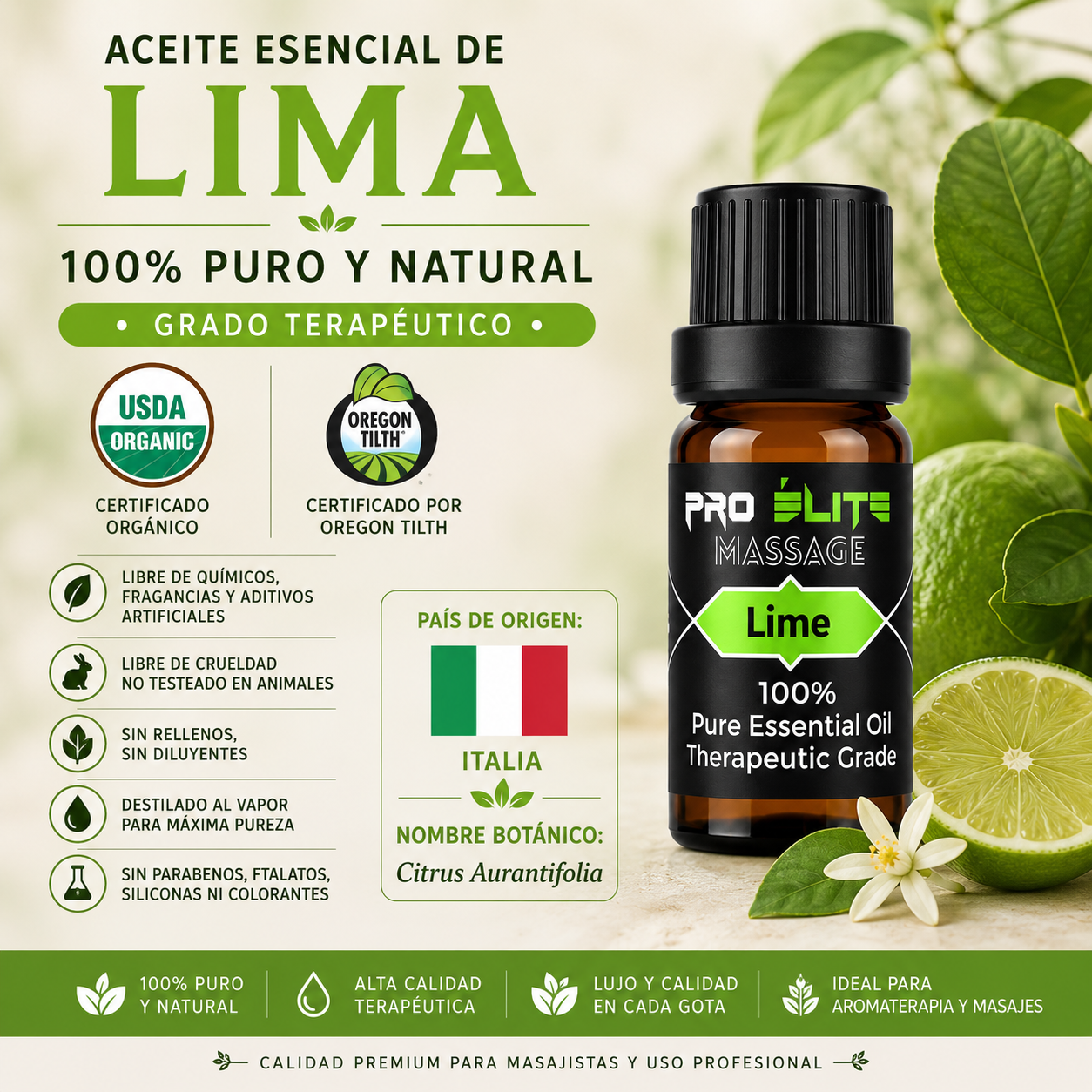 Lime Essential Oil- 10ml