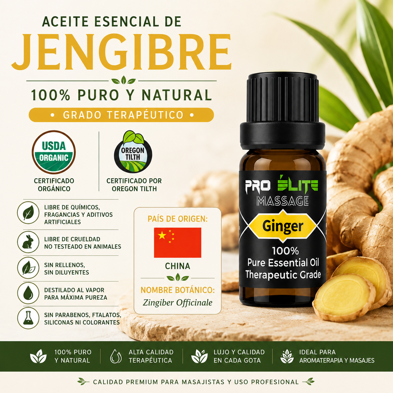 Ginger Essential Oil- 10ml