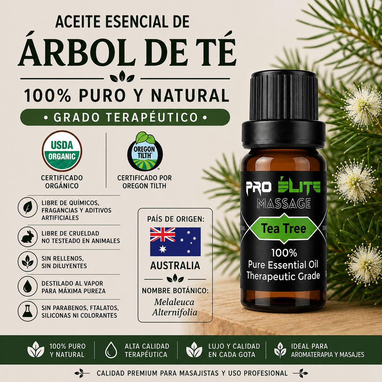 Tea tree Essential Oil- 10 ml