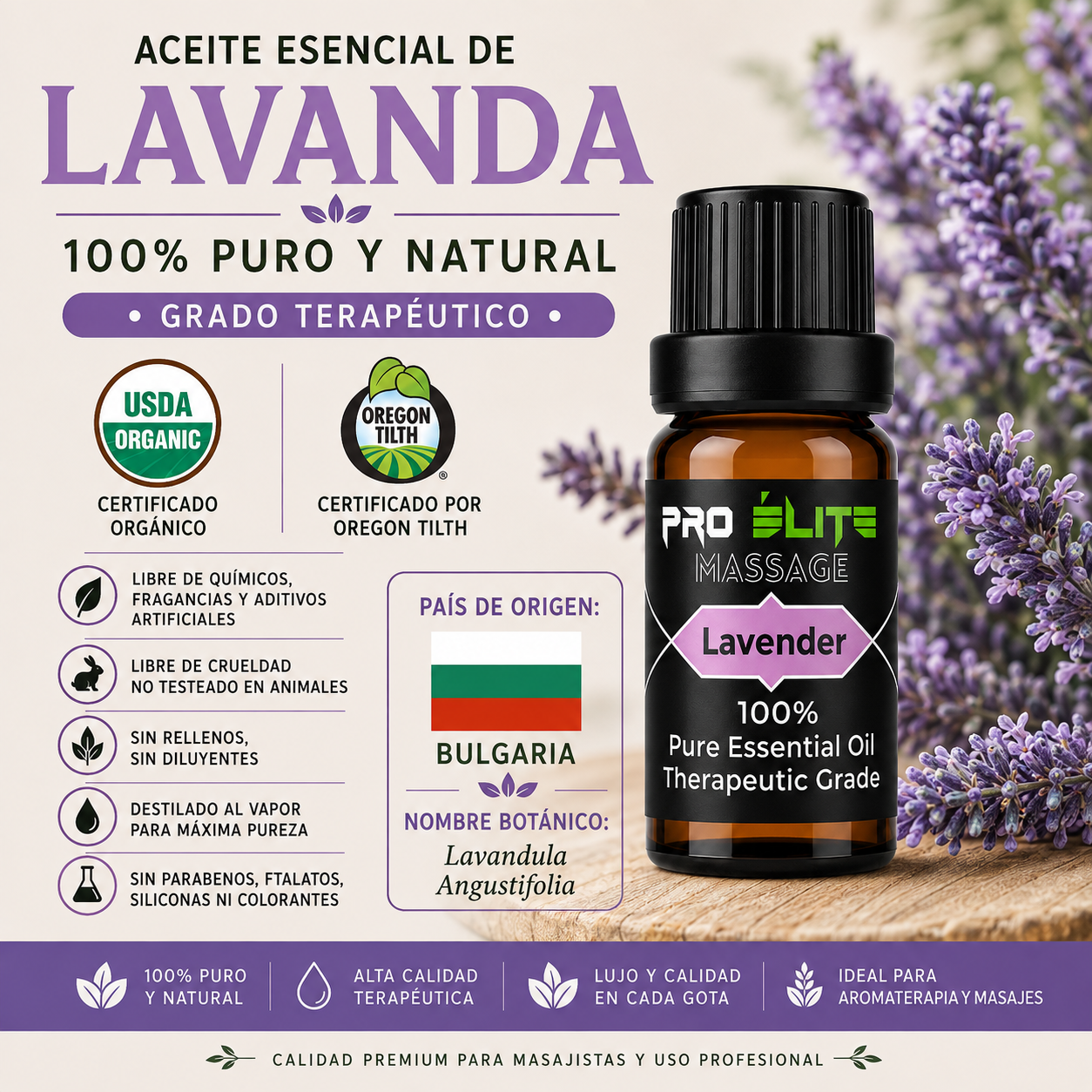 Lavender Essential Oil- 10ml
