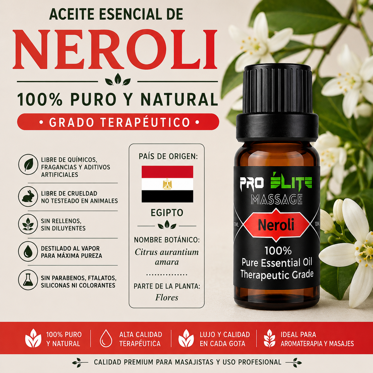 Neroli Essential Oil- 10ml