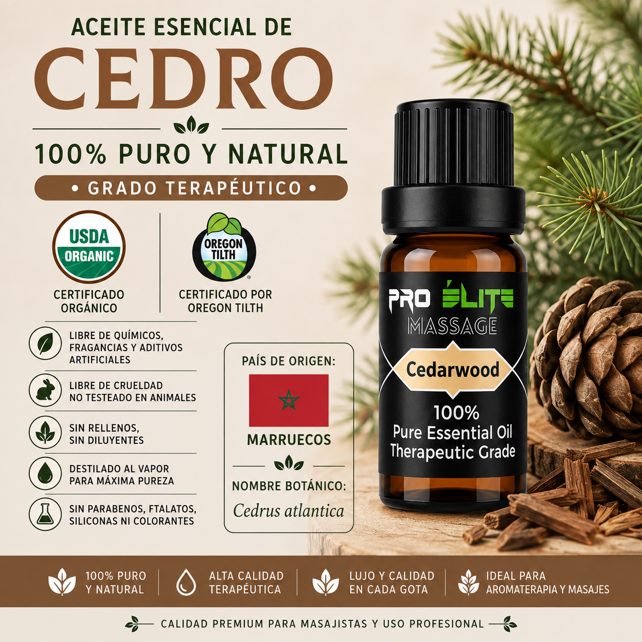 Cedarwood Essential Oil- 10ml