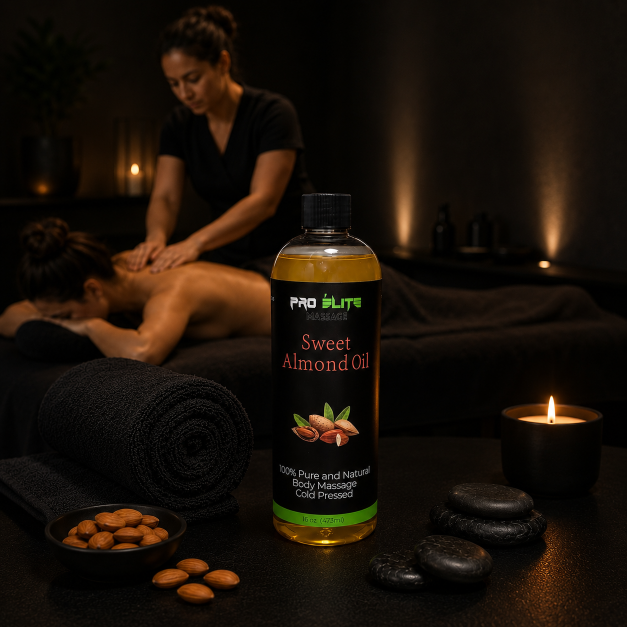 Virgin Sweet Almond Oil- 16oz