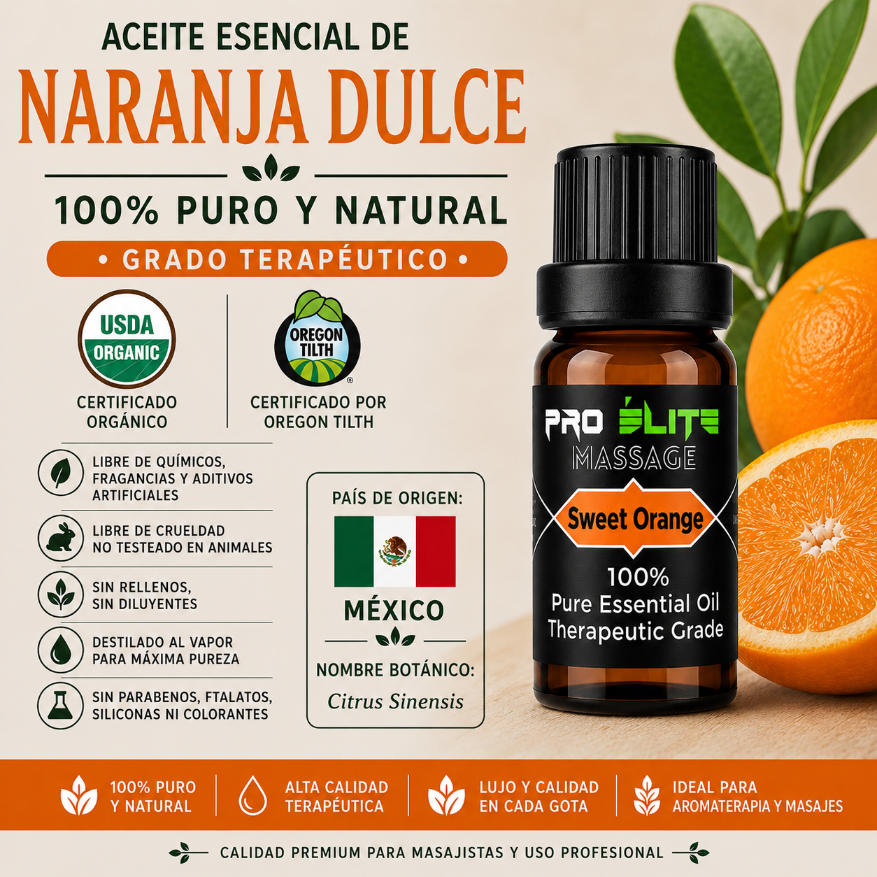Sweet Orange Essential Oil- 10ml
