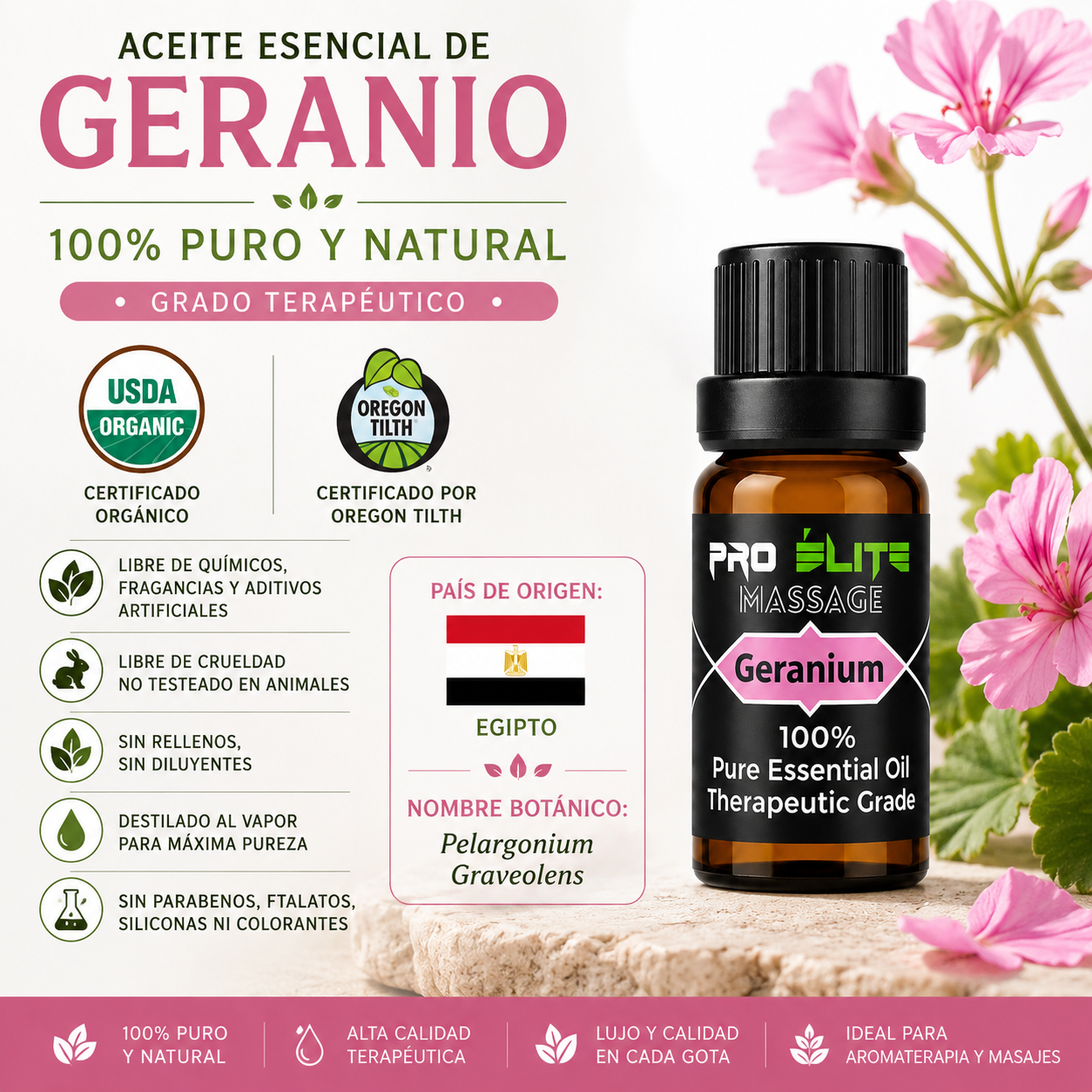 Geranium Essential Oil- 10ml