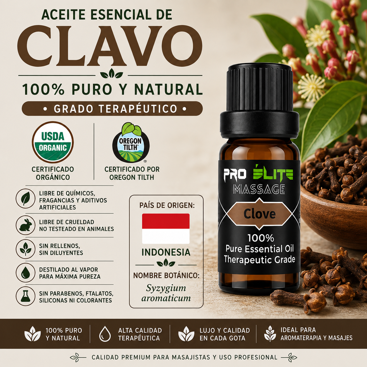 Clove Essential Oil- 10ml