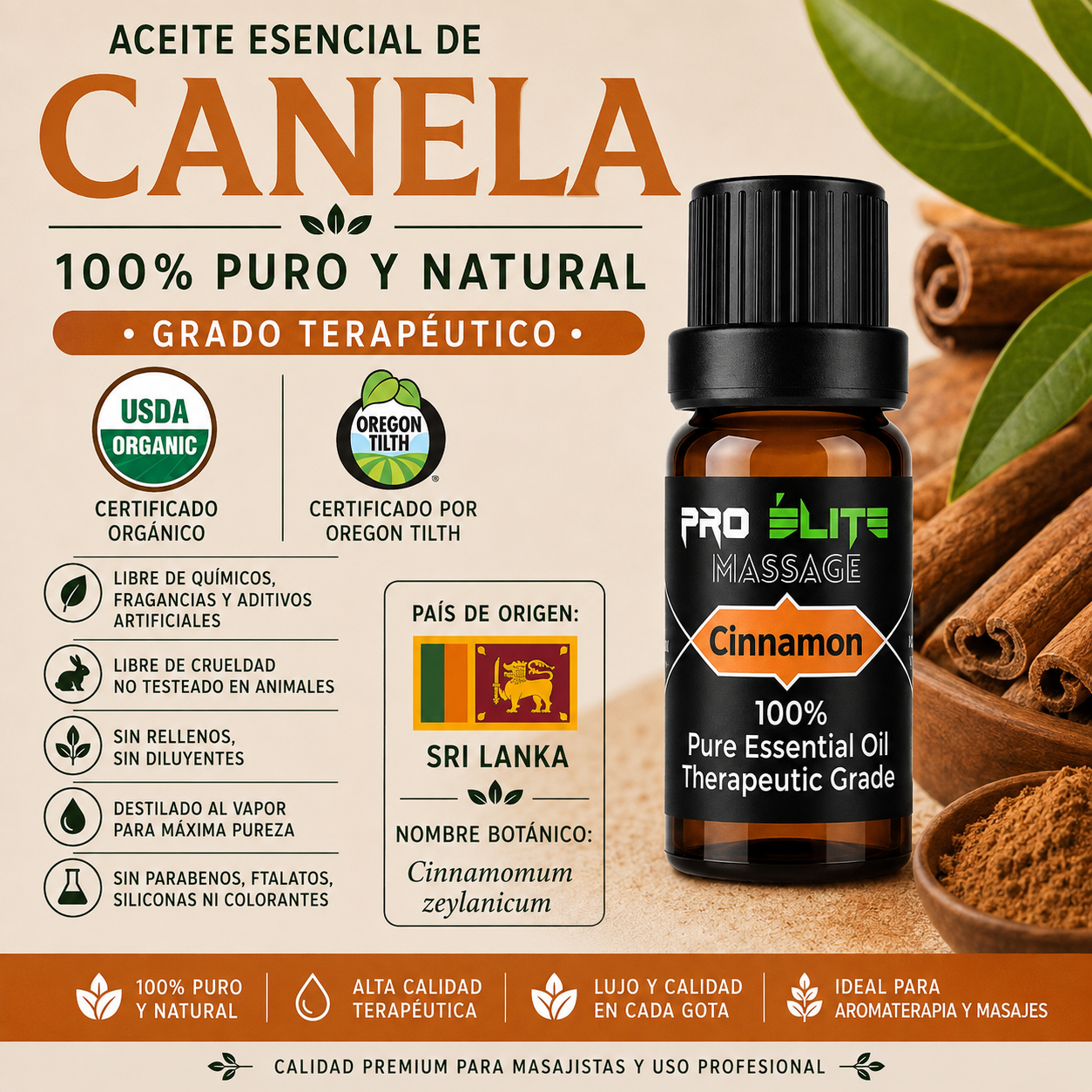Cinnamon Essential Oil- 10ml