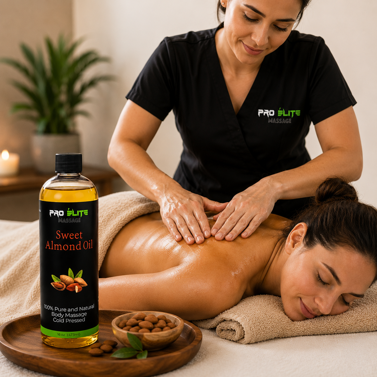 Virgin Sweet Almond Oil- 16oz